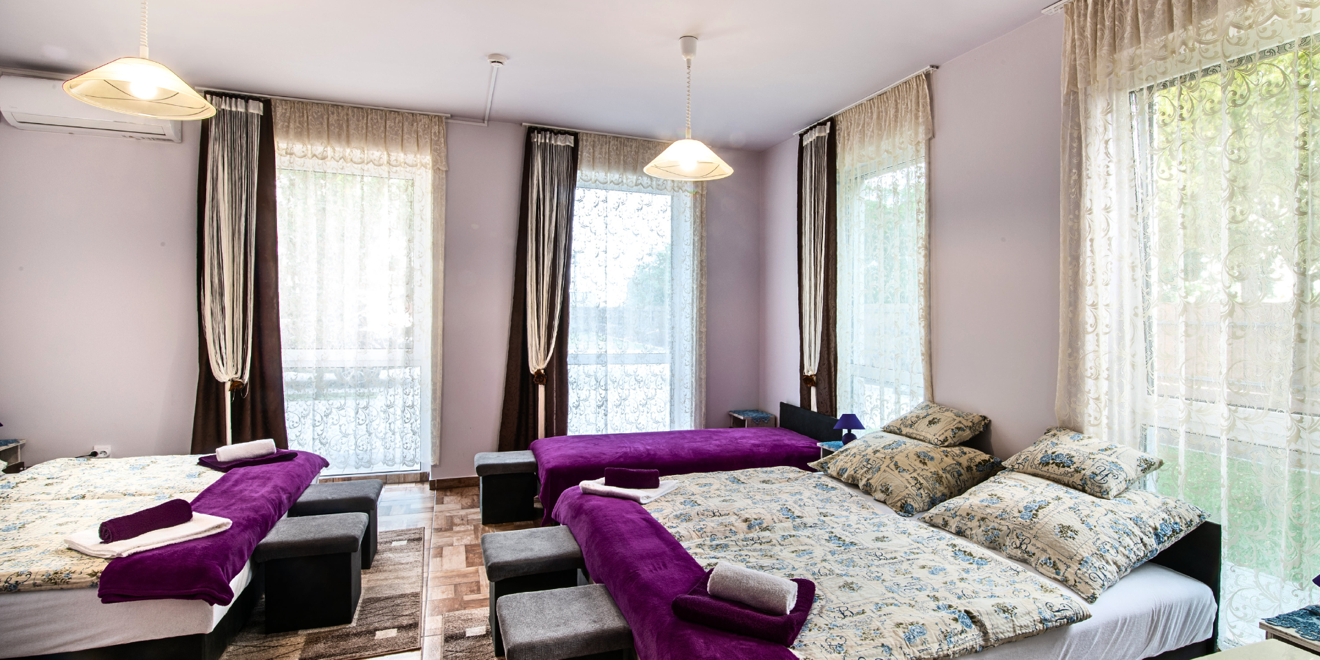 Tabaka szobák 2 blokk 5 ágyas